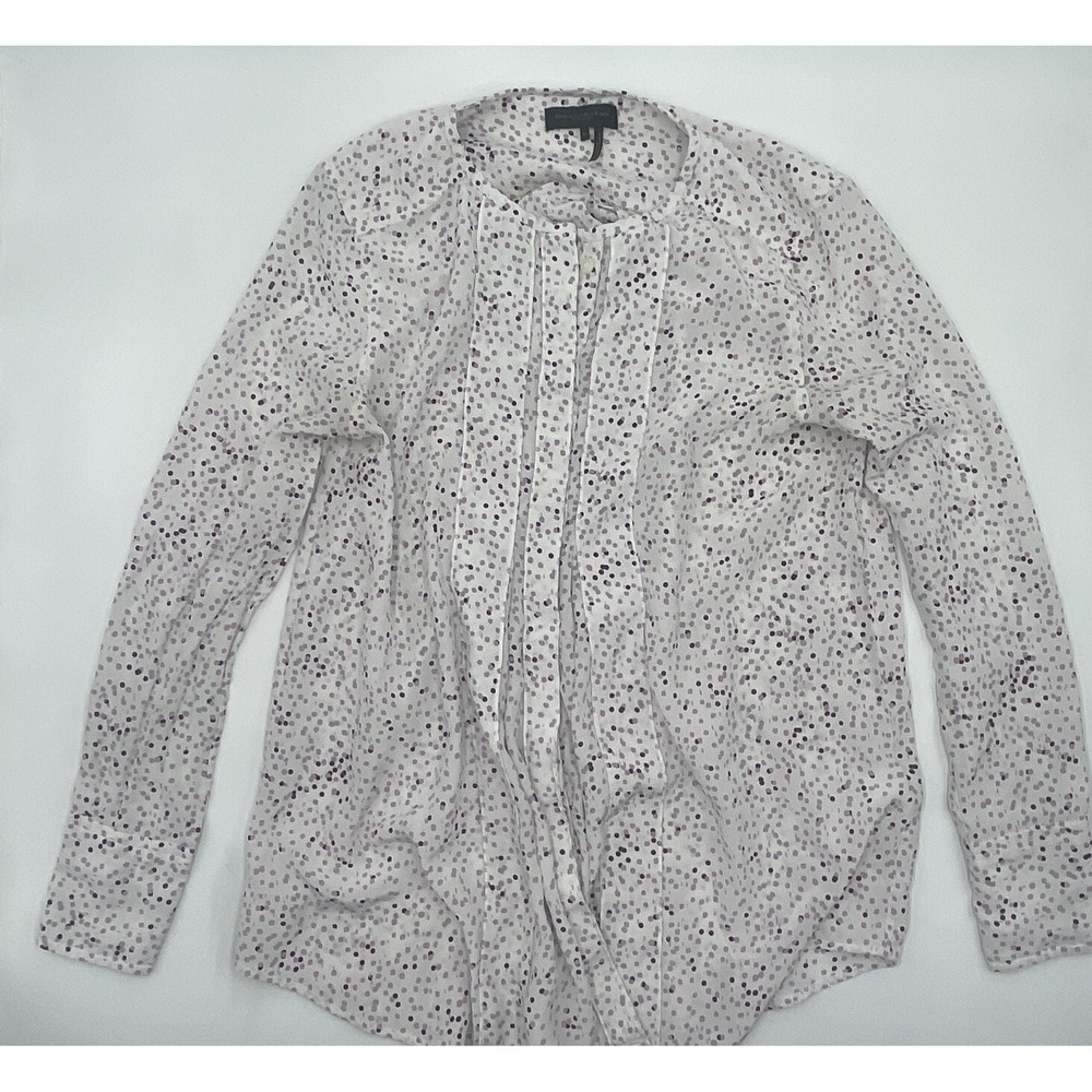 Donna Karan New‎ York Women's Size XS linen Blouse Top #C289
